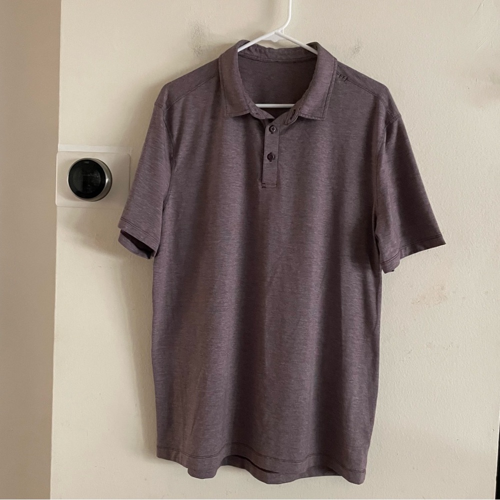 Lululemon polo short sleeve shirt size large